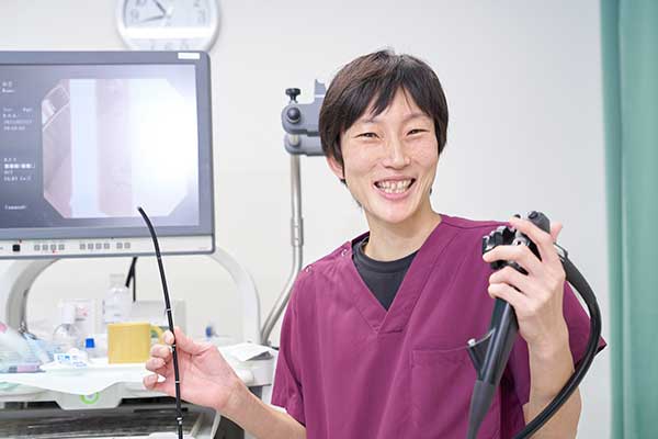 内視鏡技師: Kさん